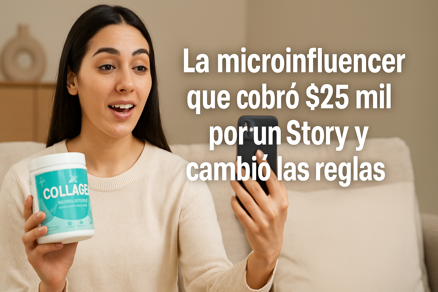 La microinfluencer que cobró $25 mil por un Story y cambió las reglas