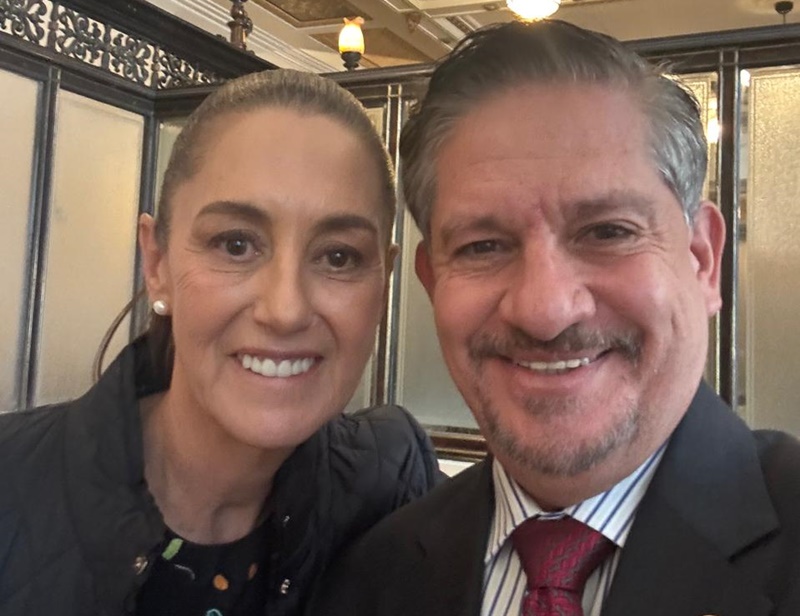 Luis Humberto Fernández respalda estrategia de seguridad junto a Sheinbaum