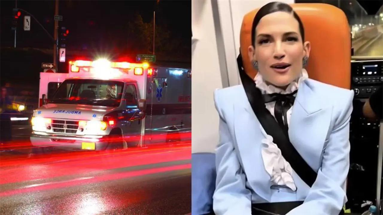 Natalia Jiménez usa ambulancia y desata polémica en redes