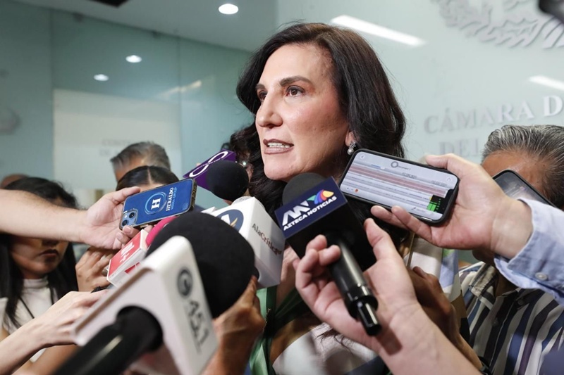 Kenia López Rabadán demanda investigar vínculos criminales para proteger el T-MEC