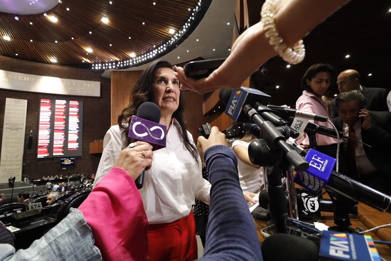 Kenia López Rabadán, INE, elección, Cámara de Diputados, Pemex, comparecencias