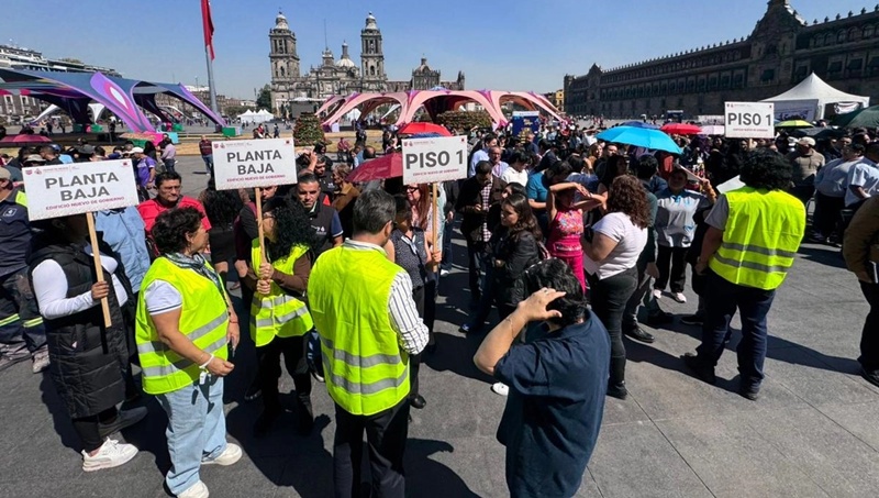 Simulacro Nacional 2026 moviliza a México con hipótesis de sismo magnitud 8.2