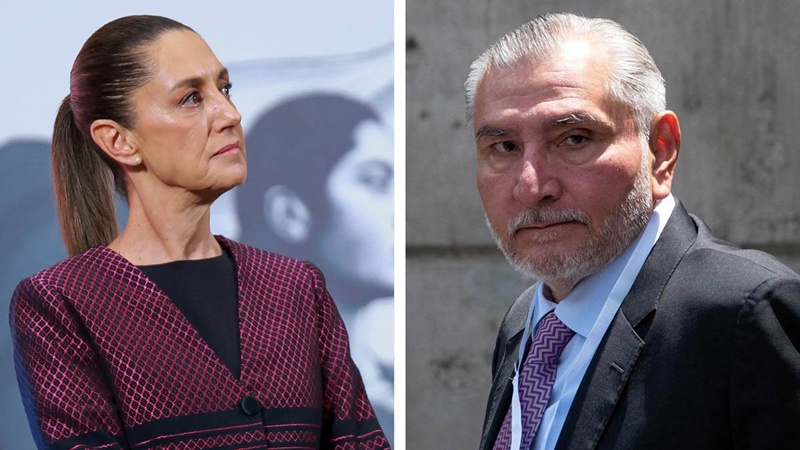 Sheinbaum remite a FGR indagatoria sobre huachicol fiscal y Adán Augusto López