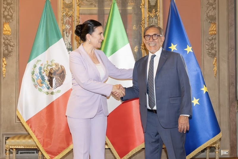 Kenia López Rabadán impulsa diplomacia y paridad de género en Italia